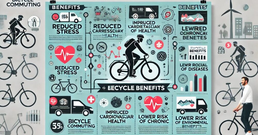 自転車通勤はどのような影響を与えるのかの研究紹介