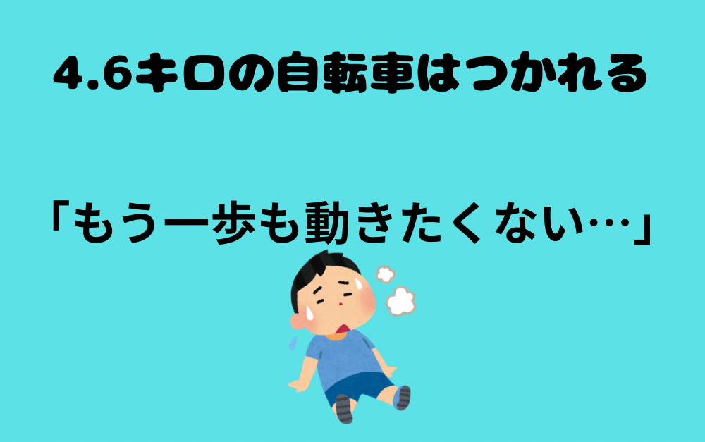 「もう一歩も動きたくない…」